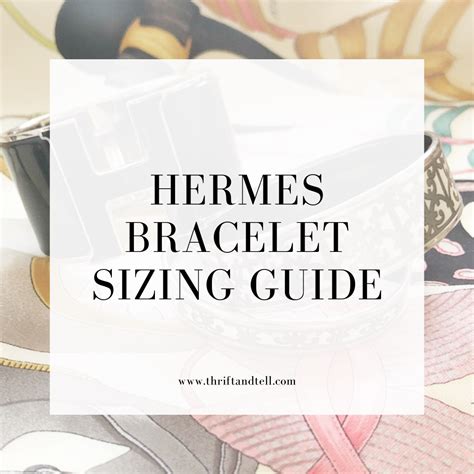 hermes bracelet sh size|Hermes circle size chart.